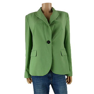 Veste verte - Femme - Zara - Taille 42 - Très bon état sur Label Emmaüs